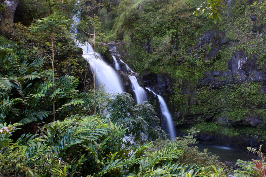 Waikane Falls/Road to Hana/Maui Waikane (Three Bears) Fall… Flickr