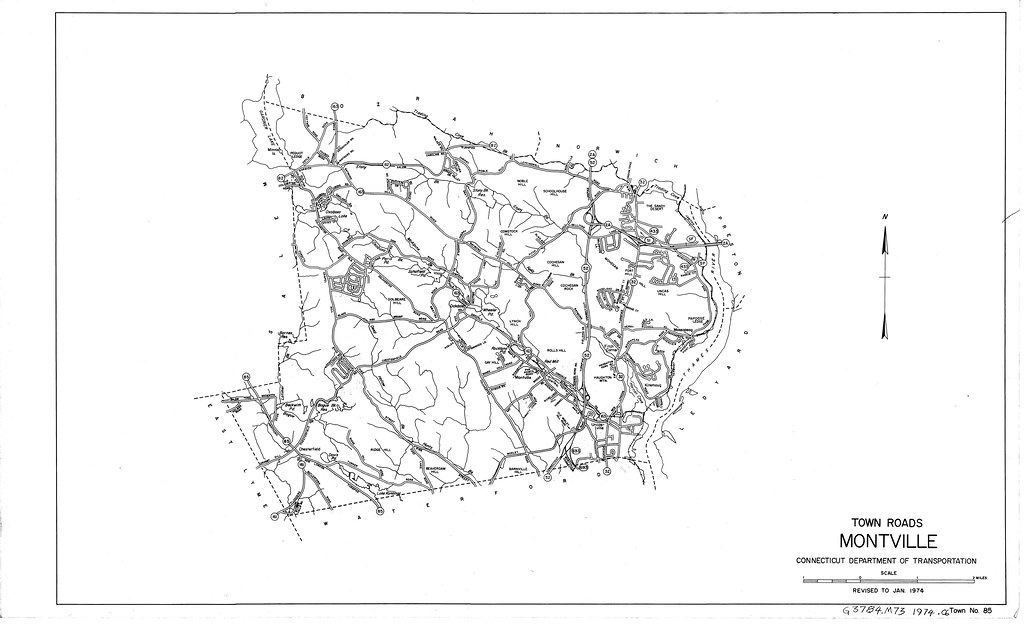Town roads Montville/ Connecticut Department of Transporta… Flickr