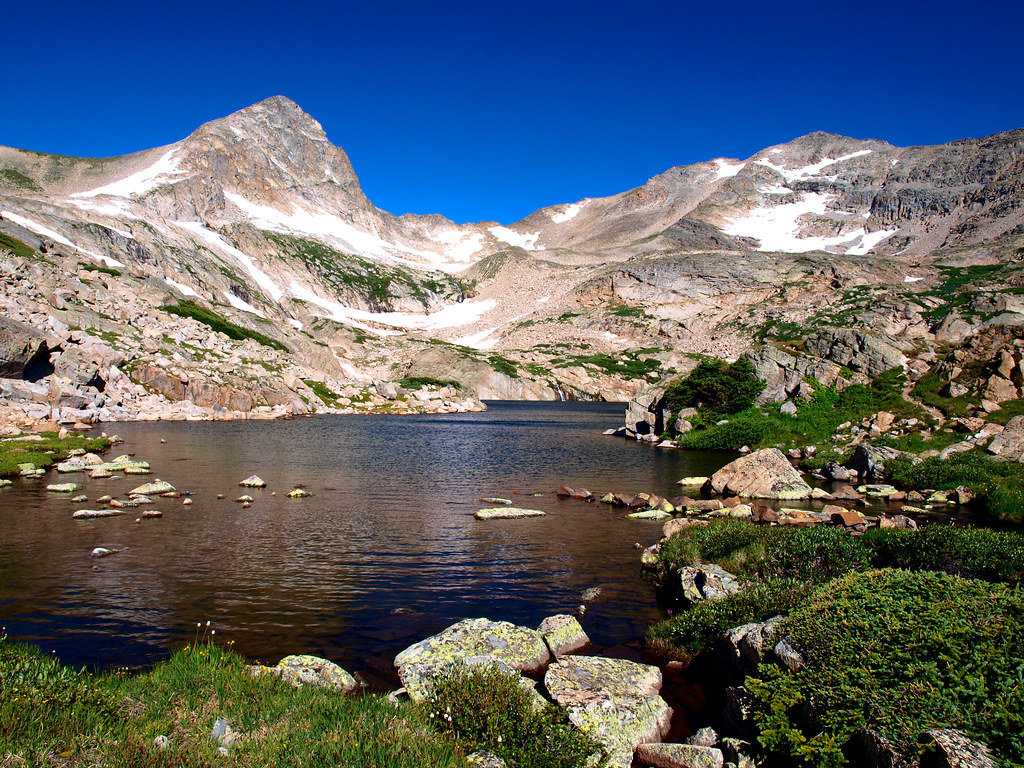 Blue Lake, Colorado The trail is supposedly "3 miles" long… Flickr