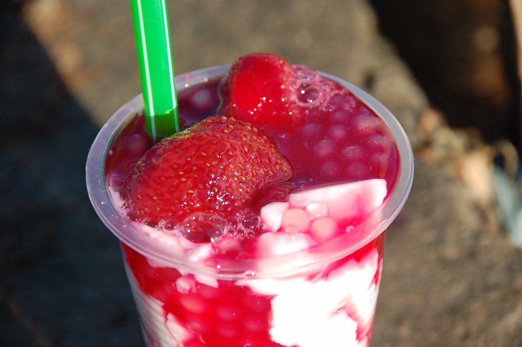 Strawberry Farm La Trinidad Benguet Strawberry Taho Flickr