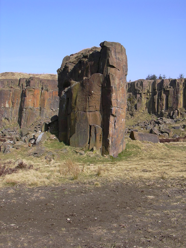 Troy Quarry, Haslingden Grane Stone Pillar Left as Support… Flickr