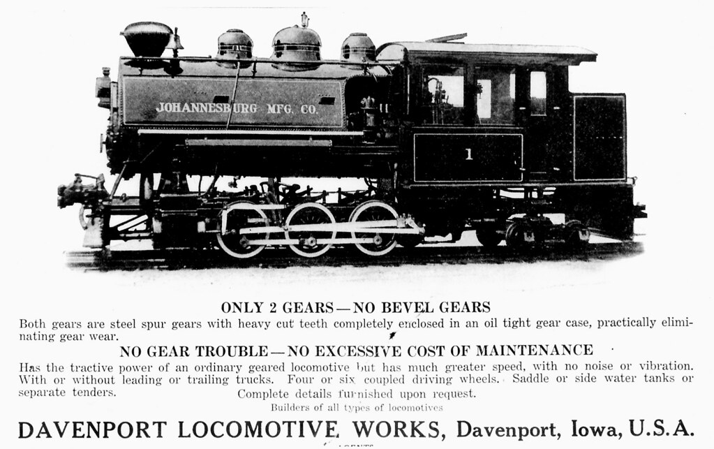 Davenport 2 Geared Timberman Magazine. curtis Irish Flickr