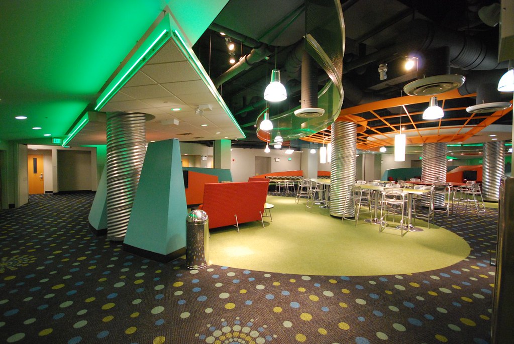 Holden Hall 1 Interior "mall" space at MSU dormitory. Ren… Flickr