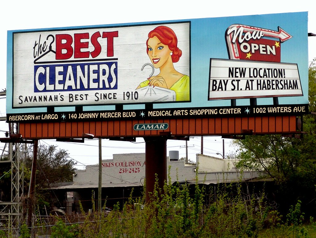 Best Cleaners Retro Billboard Best Cleaners Billboard Flickr