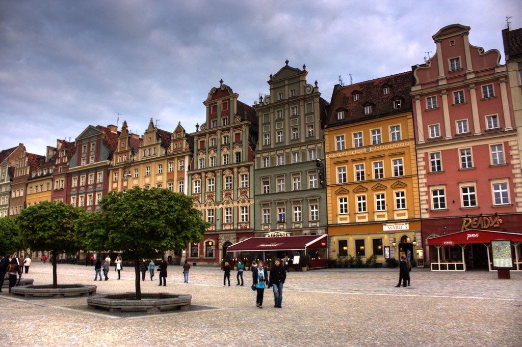 Wrocław The city center of the Polish city Wrocław... At t… Flickr