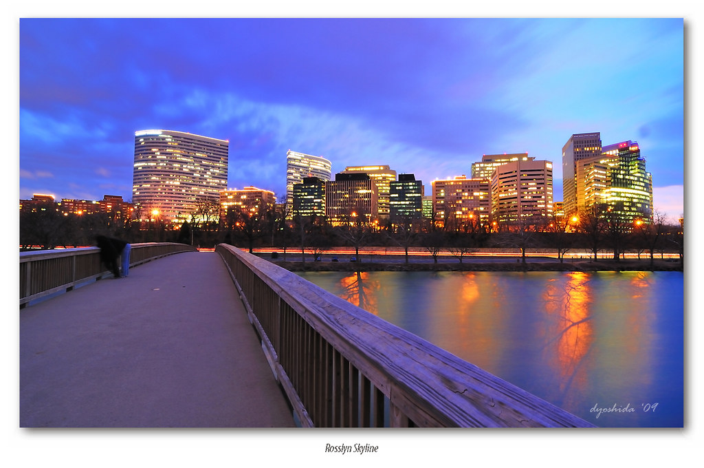 Rosslyn Skyline This is the Rosslyn, Virginia skyline take… Flickr