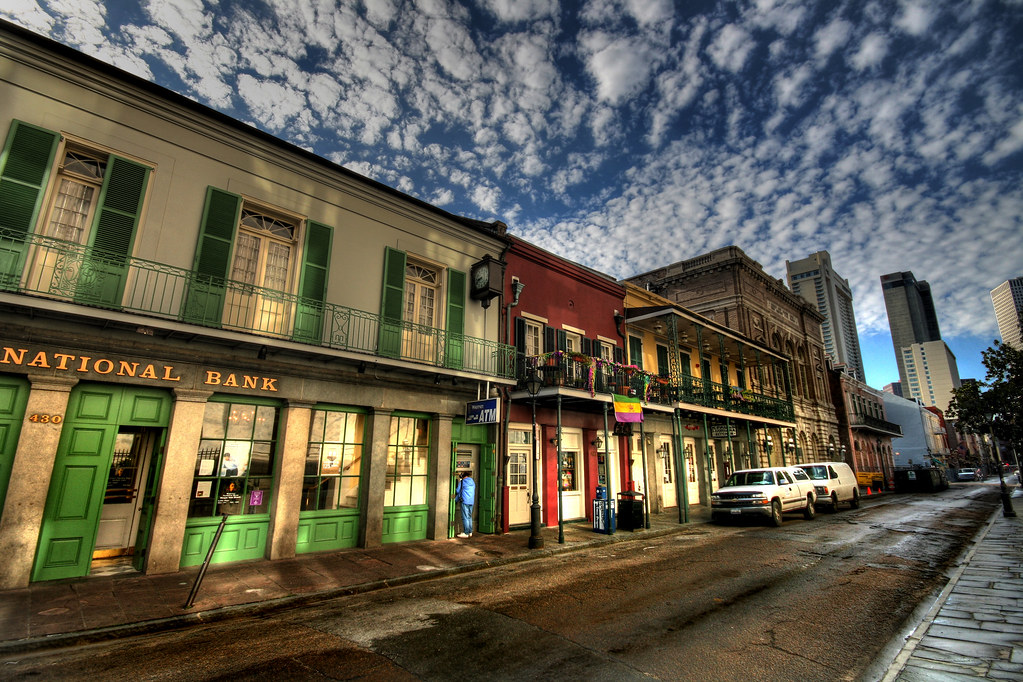 St Peter Street, New Orleans View On Black Brent McAlister Flickr