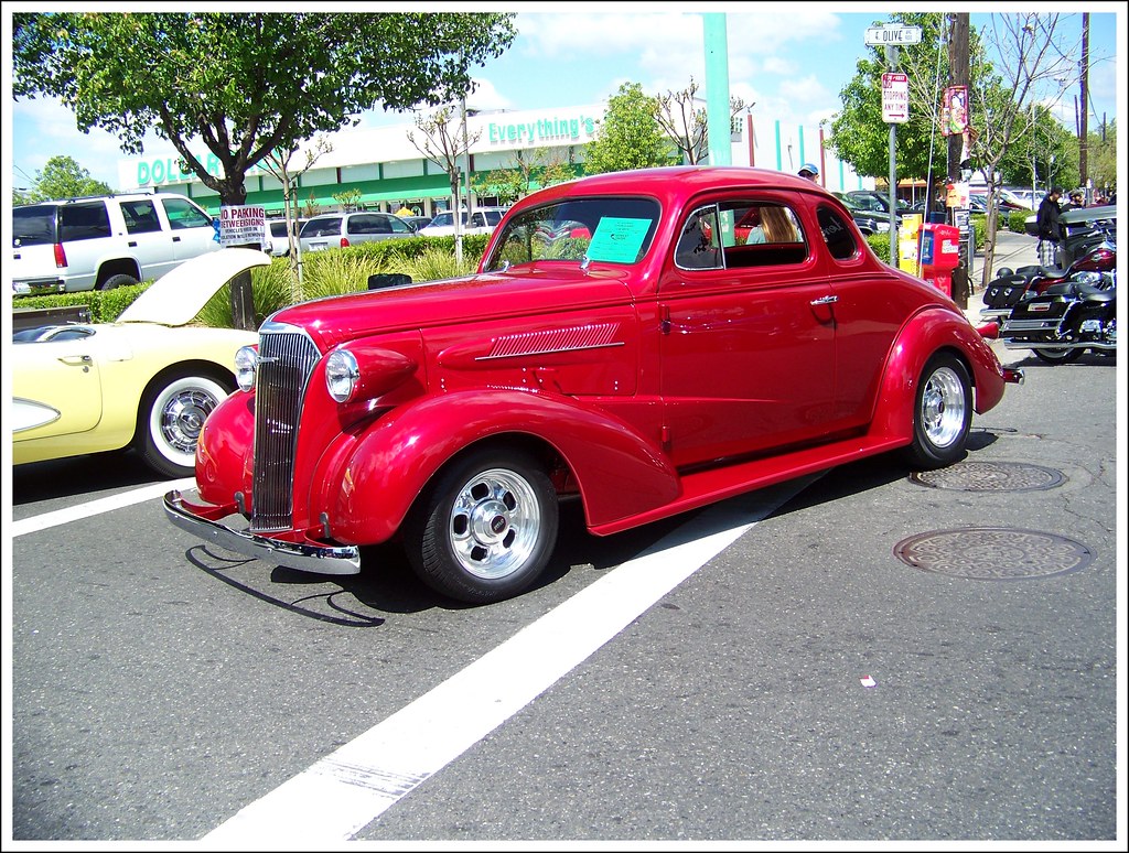 1937 Chevy 2009 tower district car show fresno,ca Bob the Real Deal