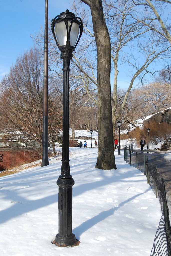 Central Park Lamp Post I Jay Flaxman Flickr