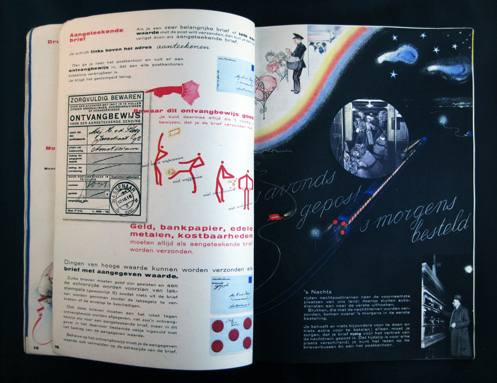 Piet Zwart Het boek van PTT, 1938 Book of PTT (royal Dutâ€¦ Flickr