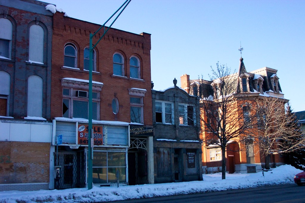 Buffalo, NY. Main St This building was restored in 2010… Flickr