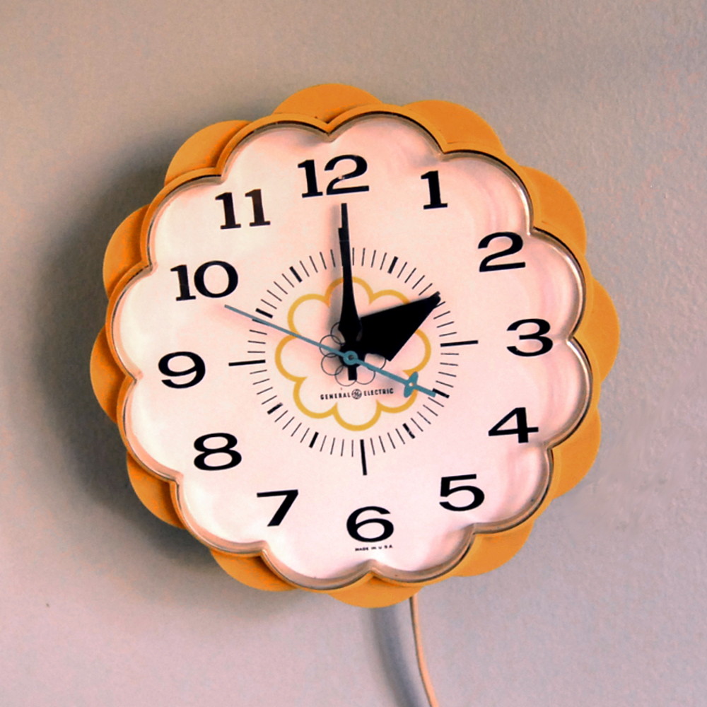 General Electric 1950s kitchen clock a photo on Flickriver