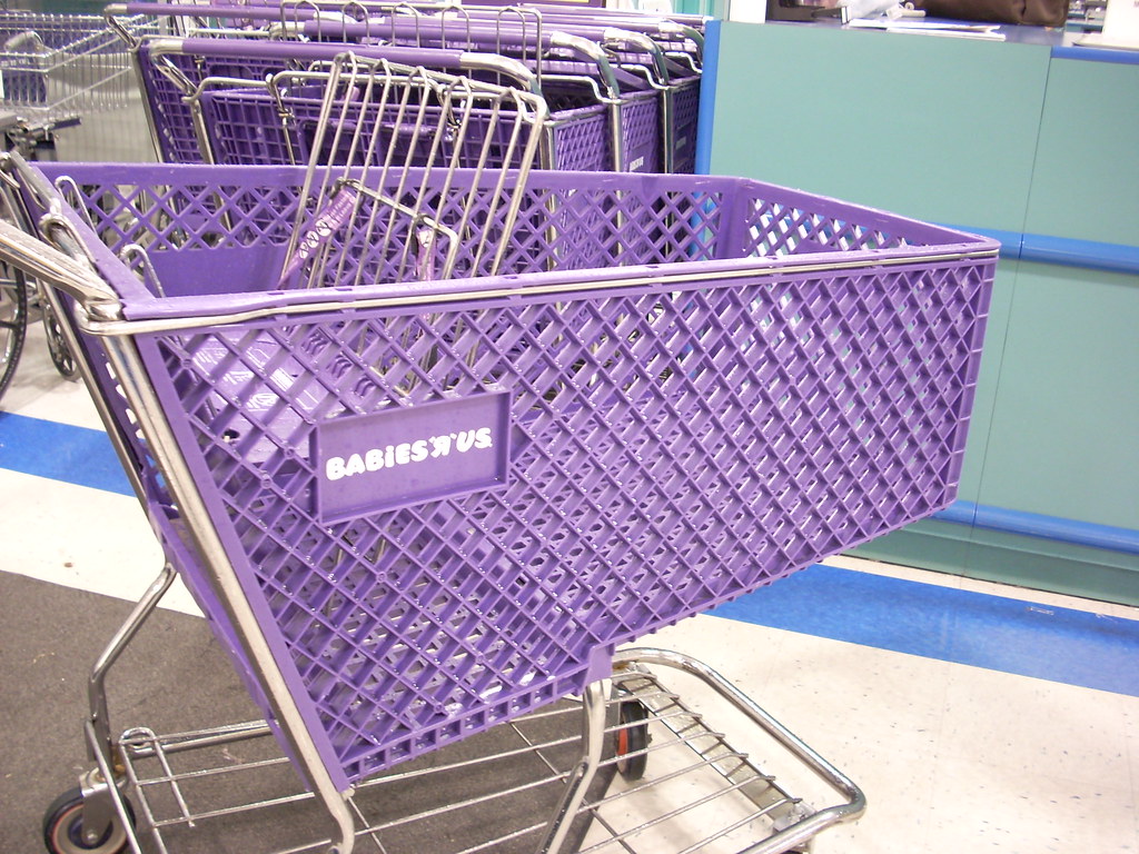 Babies R Us shopping cart Babies R Us 6439 (24,932 square… Flickr