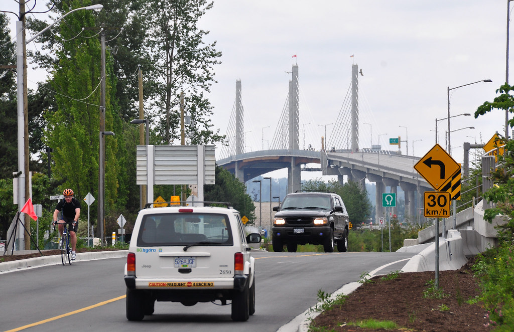 Golden Ears Bridge & Side Route Traffic in Pitt Meadows Flickr
