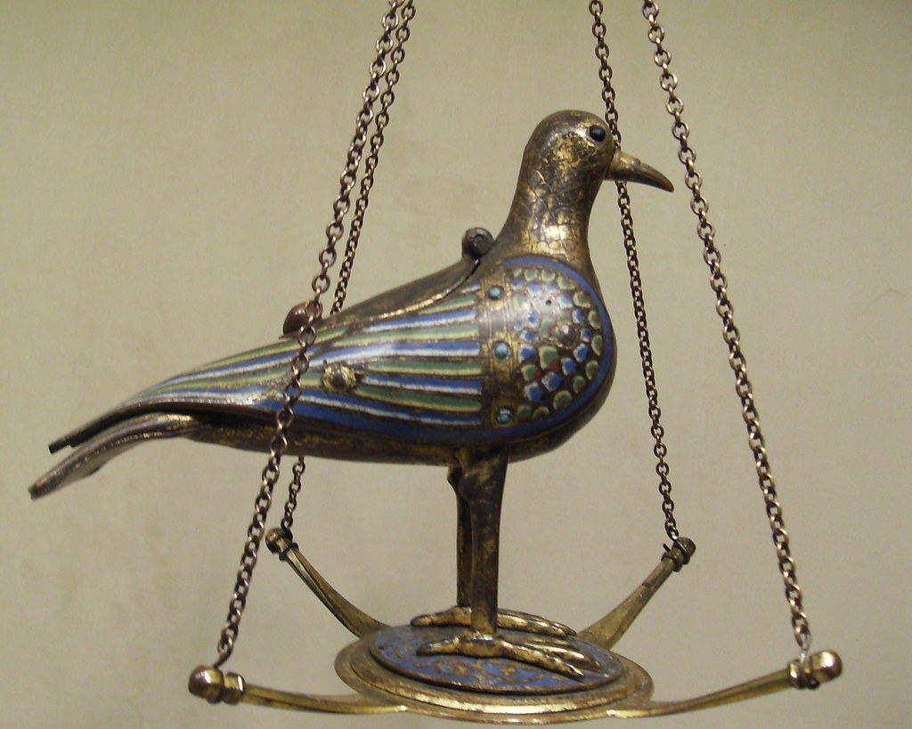 Eucharistic Dove Eucharistic Dove French, Limoges made abo… Flickr