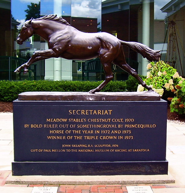Secretariat Statue The Racing Hall of Fame a photo on Flickriver