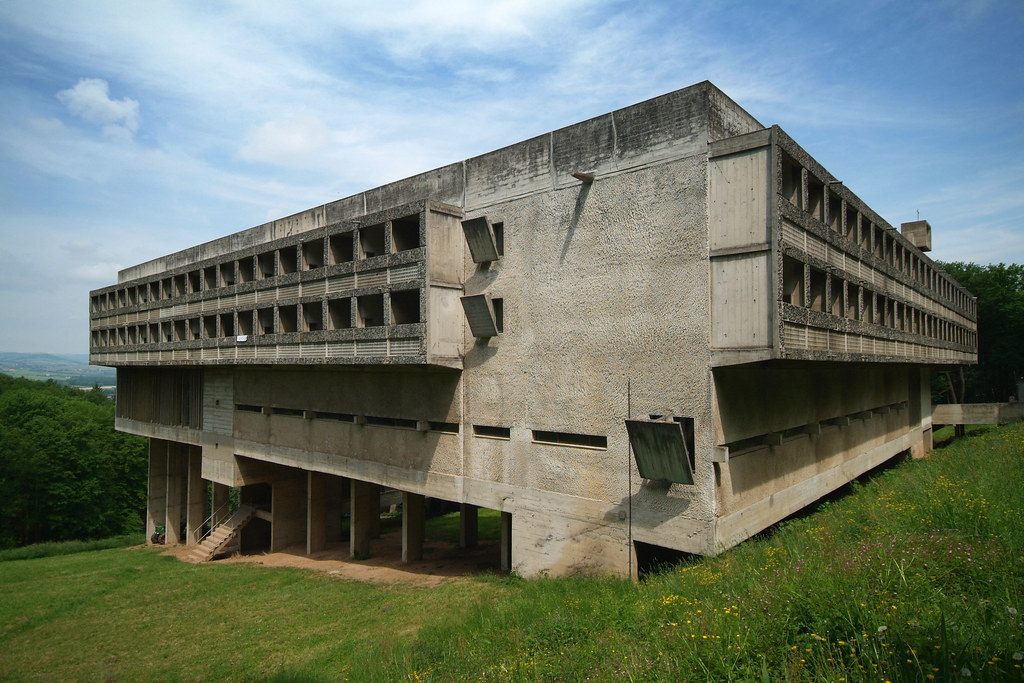 La Tourette Convent of La Tourette architect Le Corbusier… Flickr