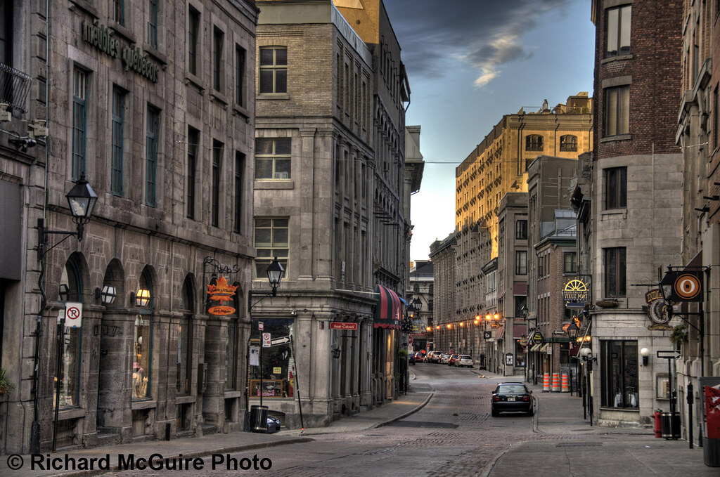 Rue SaintPaul, Old Montreal, early morning (2) Rue Saint… Flickr