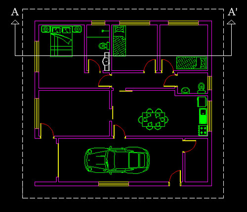 Planta Baixa AutoCAD 2D Matheus Simon dos Santos Flickr
