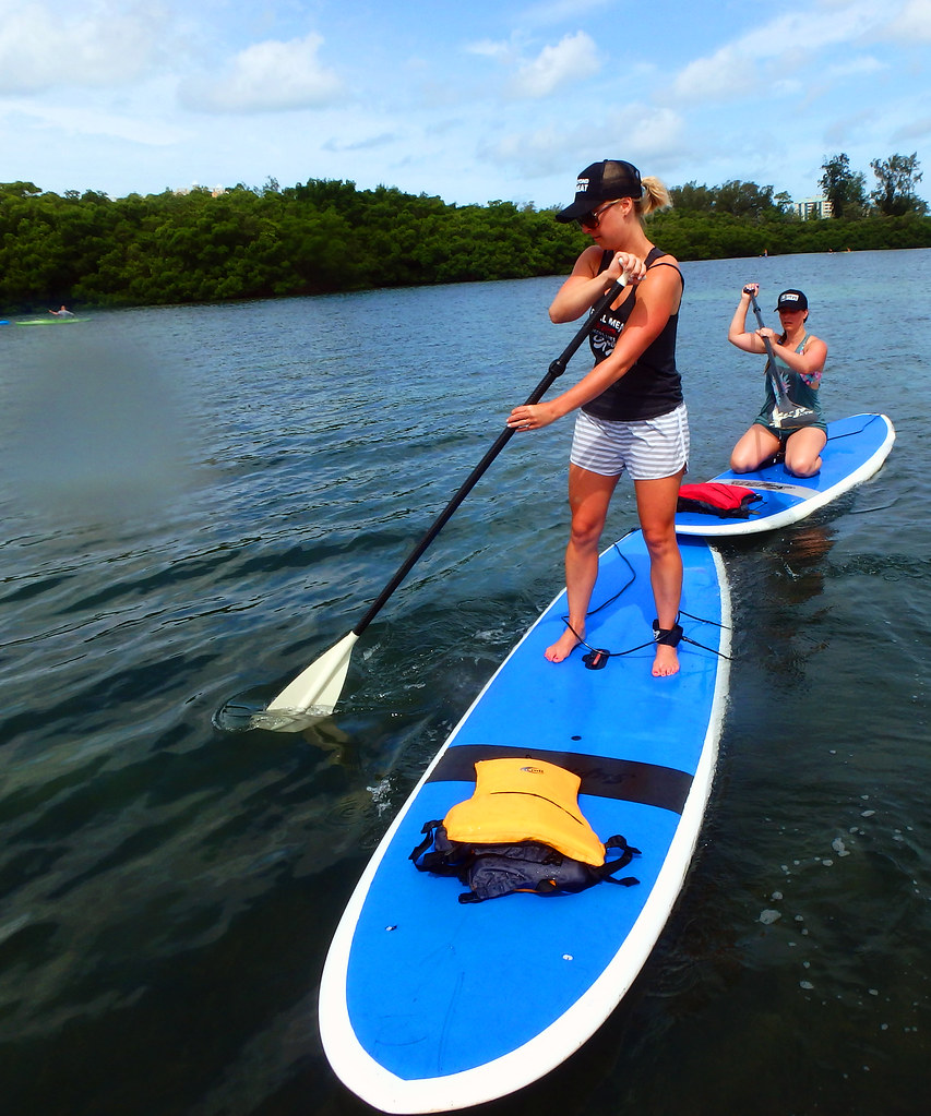 Paddleboard Kayak Tour at Lido Key Sarasota SURFit USA SUP and Kayak