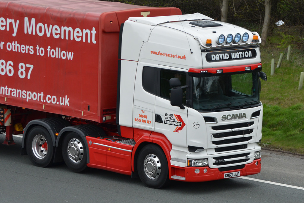 Watson KM63JUF A1(M) Bramham 15/04/2015 Harry's On The Road Truck