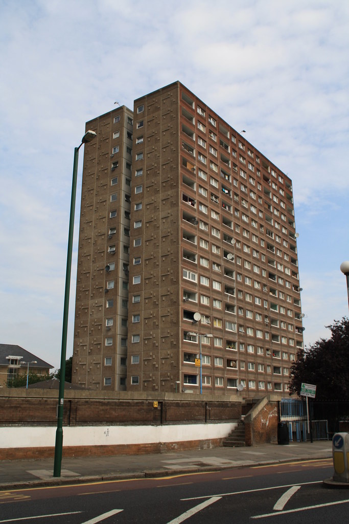 Bronte House, South Kilburn Estate, NW6 Tetramesh Flickr