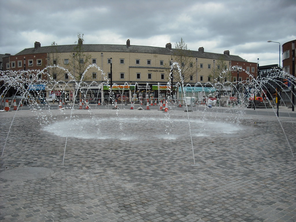 Wakefield Water Feature Wakefield City Centre Water Featur… Flickr