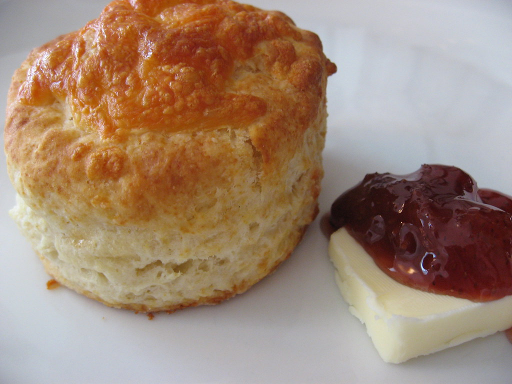 Buttermilk Cheddar Biscuit Recipe at www.countrypolitanco… Flickr