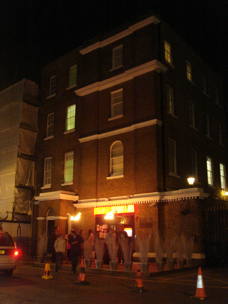 Chiswell St at night Tim Brown Flickr