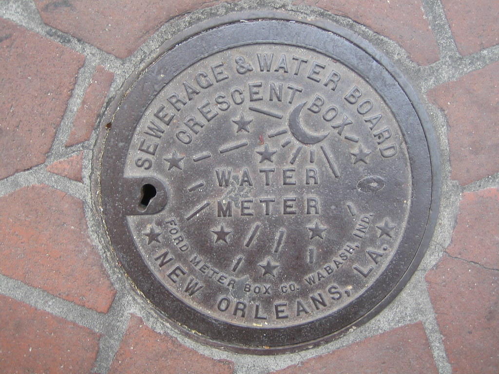 New Orleans Water Meter Cover Gabe Grote Flickr
