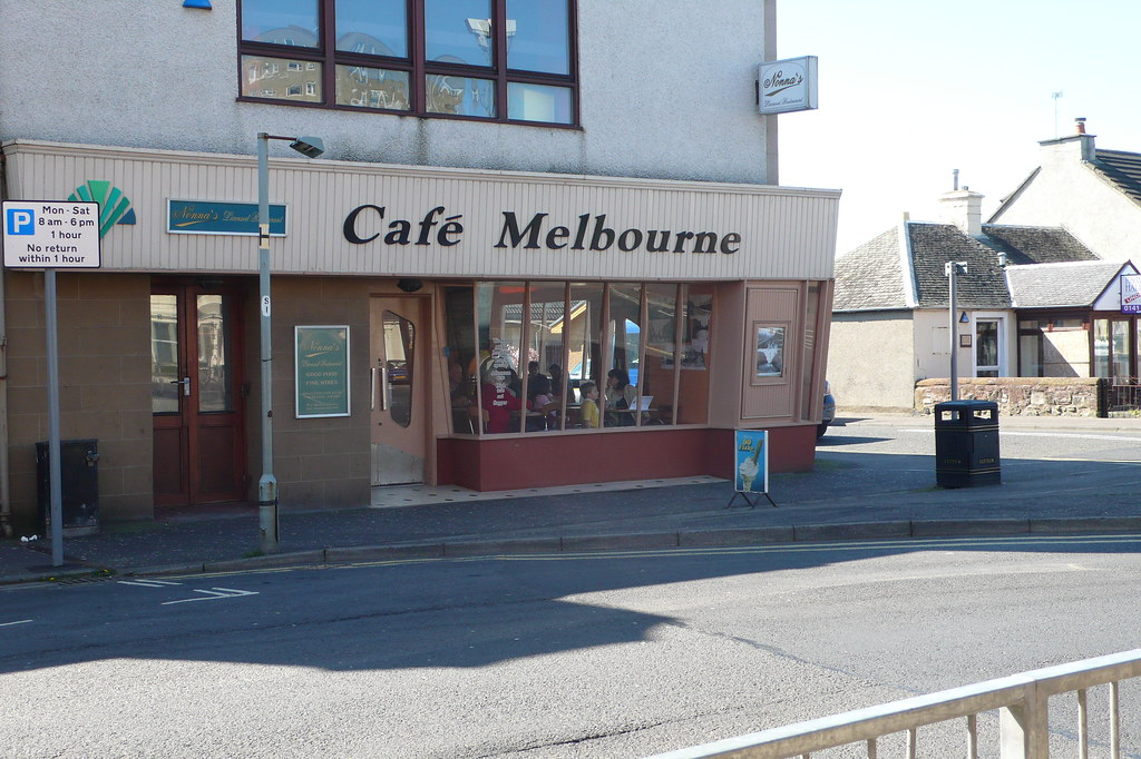 Cafe Melbourne, Saltcoats Cafe Melbourne, Saltcoats, Ayrsh… Flickr