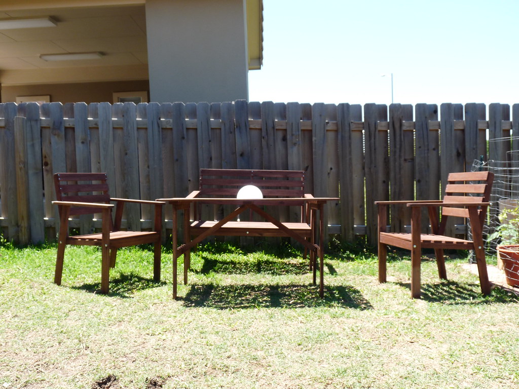 New Patio Furniture So very cheap at Ikea. One day there w… Flickr