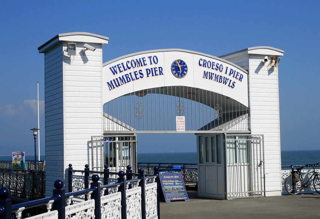 Entrance to Mumbles Pier Visit Swansea Bay, Mumbles and Gower Flickr
