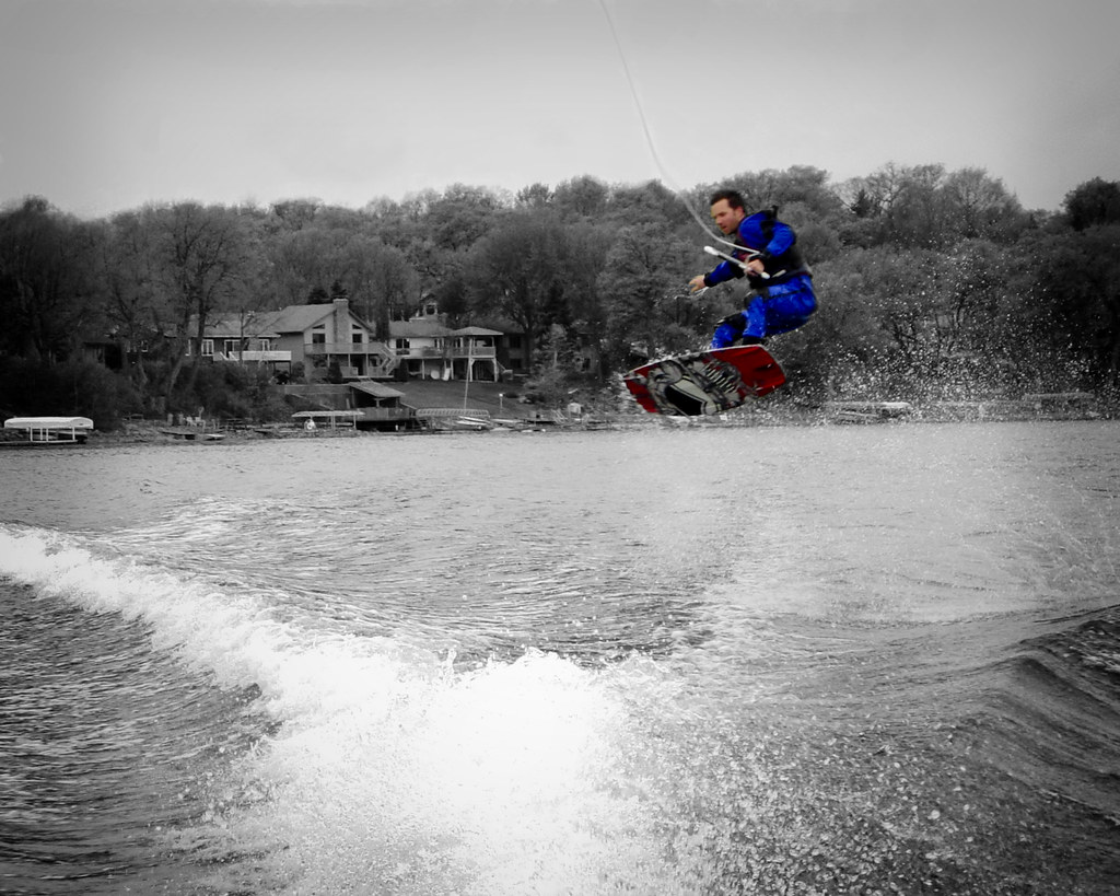 Wakeboarding Prior Lake, MN Jeff here again on his appro… Flickr