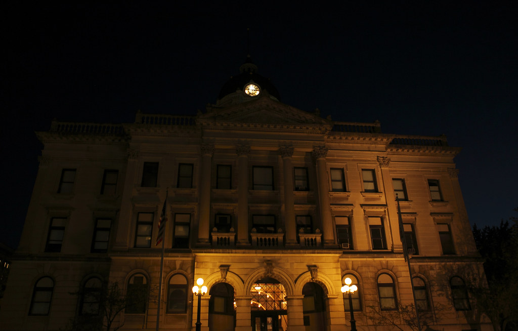 Old Mclean County Illinois Court House (1900 1976) Bloom… Flickr