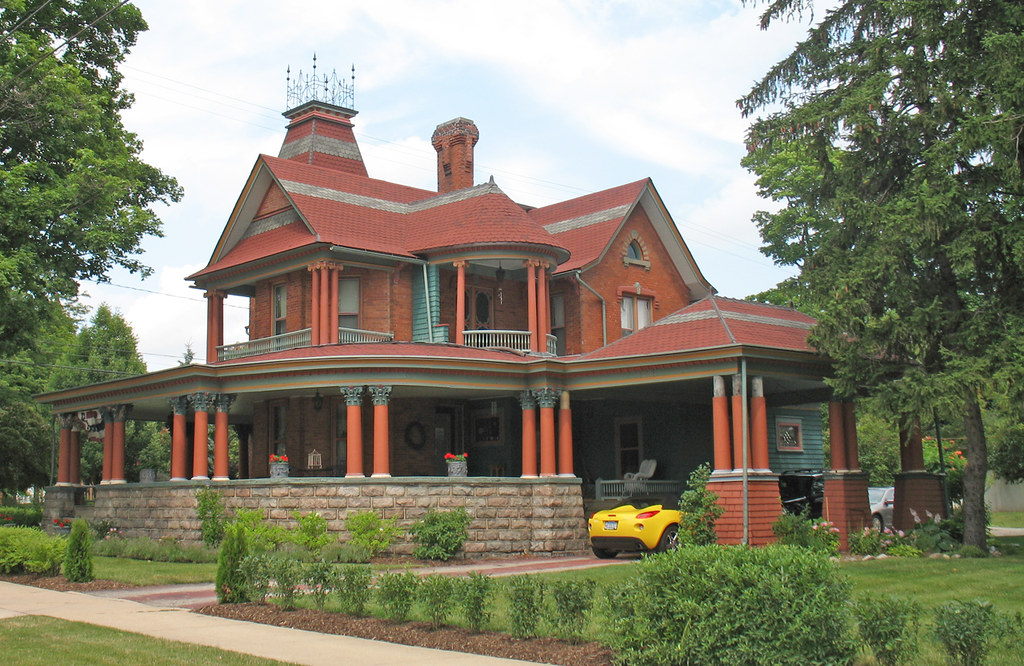 Victorian House, Owosso, Michigan a photo on Flickriver