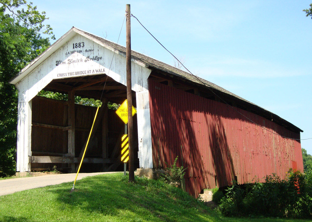 Sim Smith Bridge (Parke County, Indiana) The Sim Smith Bri… Flickr