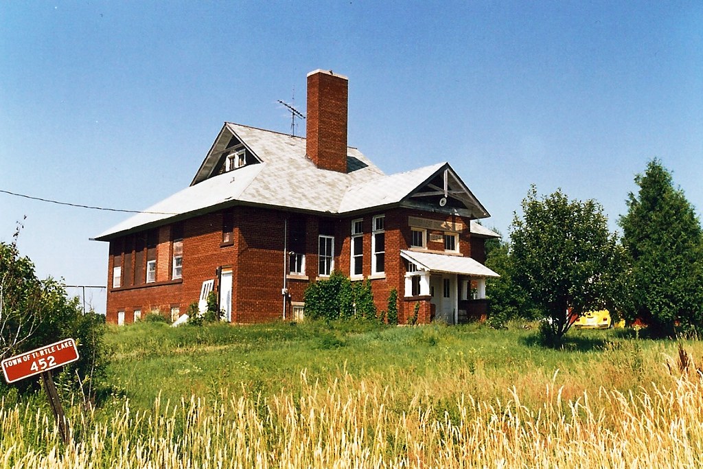 Wisconsin, Barron County, Clover Leaf School, District No.… Flickr