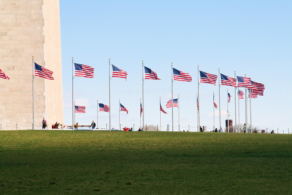 stone blue and green i like that one flag in the backgroun… Flickr