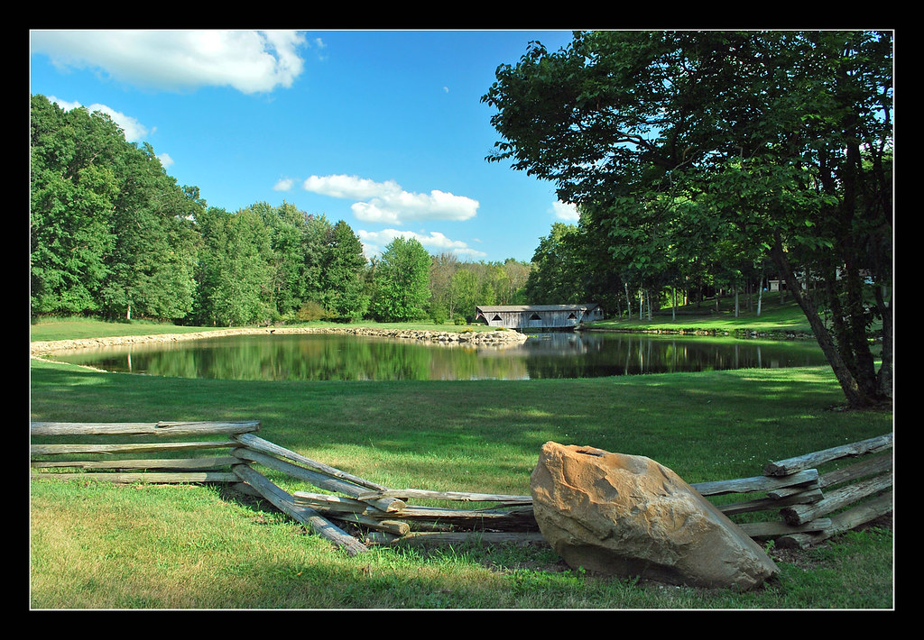 Paradise near Brooklyn, Michigan This lovely scene is al… Flickr