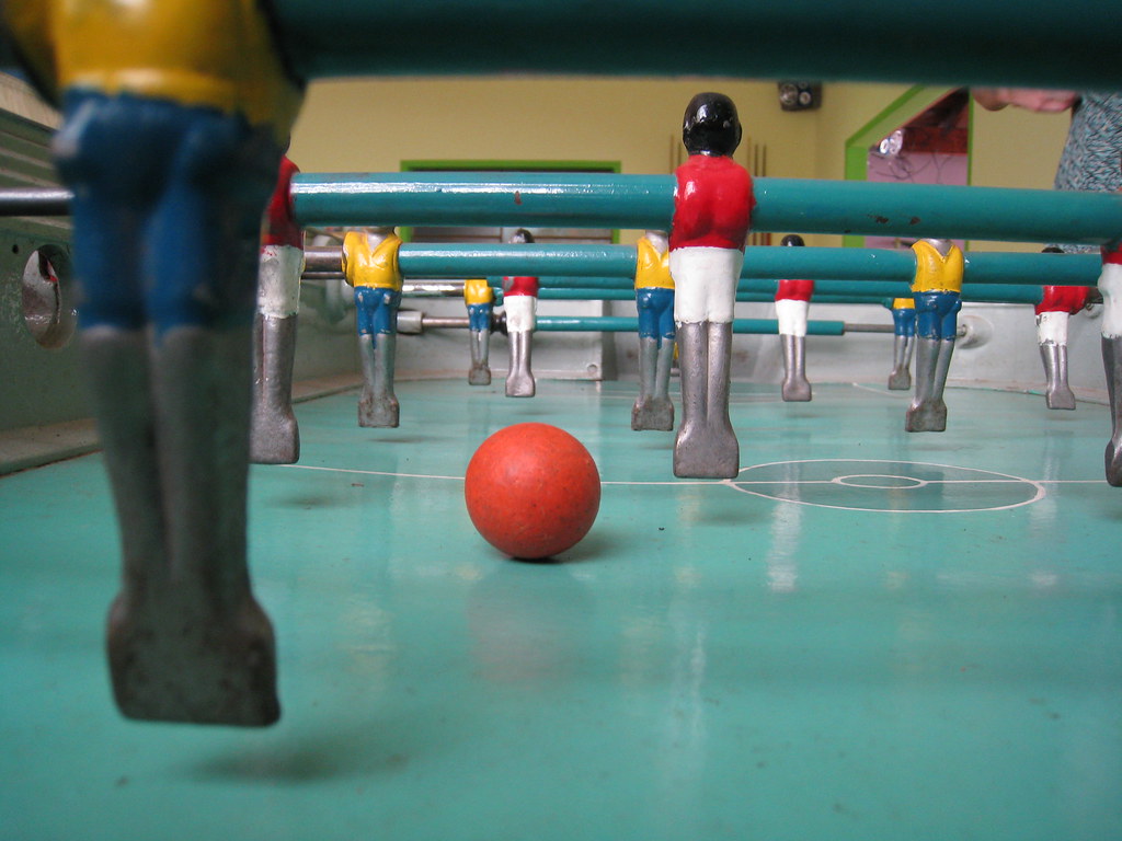 Foosball When we still had 8 hours to kill we decided to t… Flickr