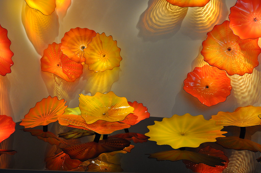 Glass Flowers I Dale Chihuly Exhibit at Bostons Musem of F… Steven