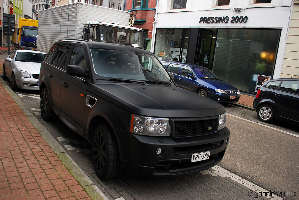 Range Rover Sport Black matte! Yannick Vanhex Flickr