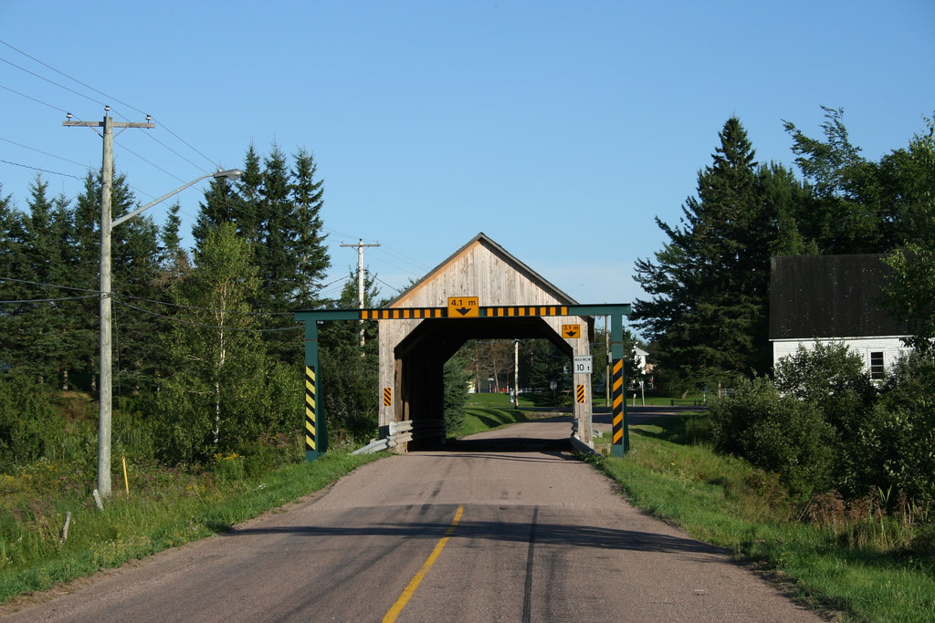 Boudreau Covered Bridge (Westmorland County, New Brunswick… Flickr