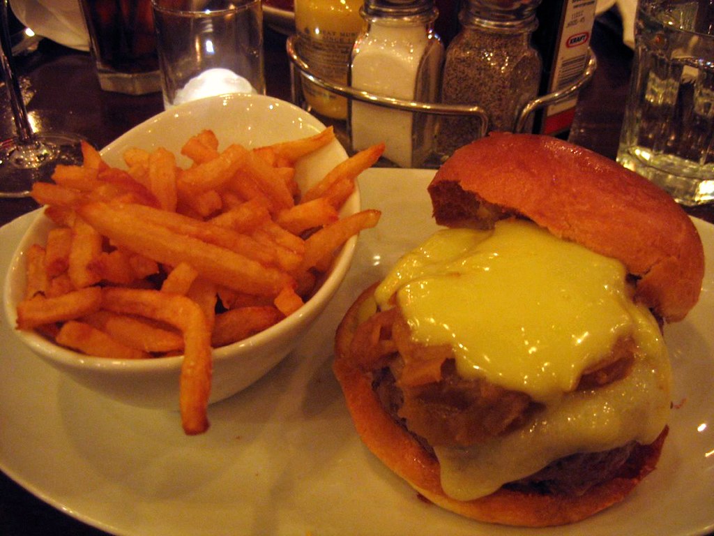 the original 5 napkin burger 10 oz burger, with comte chee… Flickr