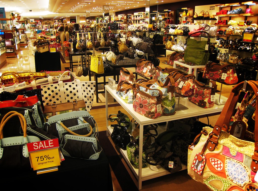 Purses Now that's a lot of purses! Doug Waldron Flickr