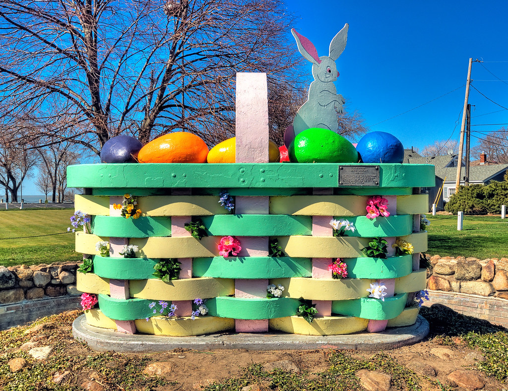 Lakeview Easter Basket This giant, concrete Easter Basket … Flickr