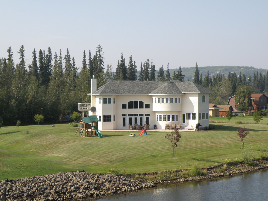 Beautiful Home on the Chena River near Fairbanks, Alaska Flickr