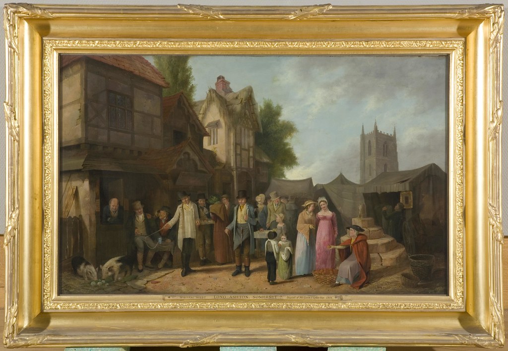 Long Ashton by William West Long Ashton, William West, oil… Flickr