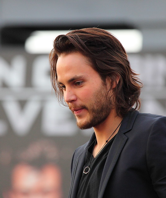 Taylor Kitsch who plays "Remy LeBeau / Gambit" at the World Premiere of